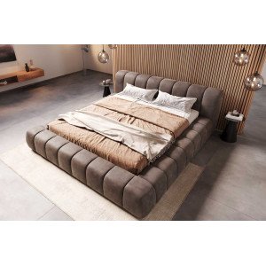 ROWLING prémium  ágykeret -180cm - taupe DELIFE