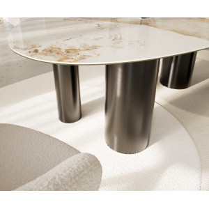 VERANO prémium kerámia étkezőasztal - 220cm