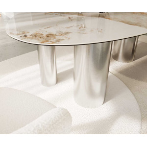 VERANO prémium kerámia étkezőasztal - 220cm