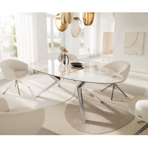 VERANO II prémium kerámia étkezőasztal - 220cm