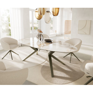 VERANO II prémium kerámia étkezőasztal - 220cm