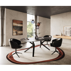 CERAMO II prémium kerámia étkezőasztal - 220cm