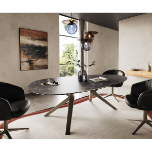 CERAMO II prémium kerámia étkezőasztal - 220cm