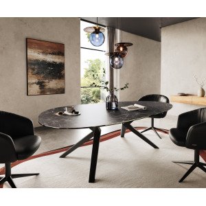 CERAMO II prémium kerámia étkezőasztal - 220cm