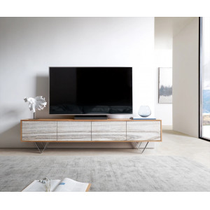 KELON prémium akác TV-szekrény - 200/220cm