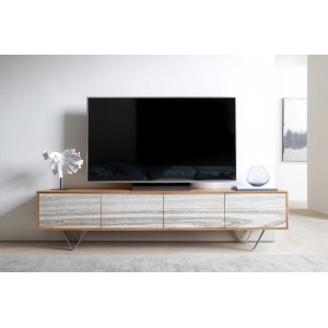 KELON prémium akác TV-szekrény - 200/220cm bútor