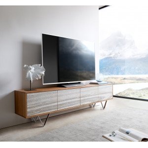 KELON prémium akác TV-szekrény - 200/220cm