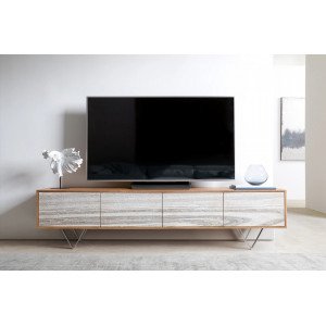 KELON prémium akác TV-szekrény - 200/220cm bútor