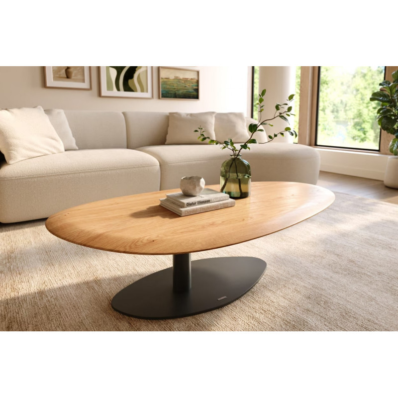 ESSENZA prémium tölgy dohányzóasztal - 140cm