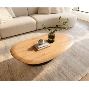 ESSENZA prémium tölgy dohányzóasztal - 140cm