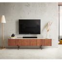 SILVA prémium akác TV-szekrény -200cm