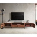SILVA-II prémium akác TV-szekrény -220cm