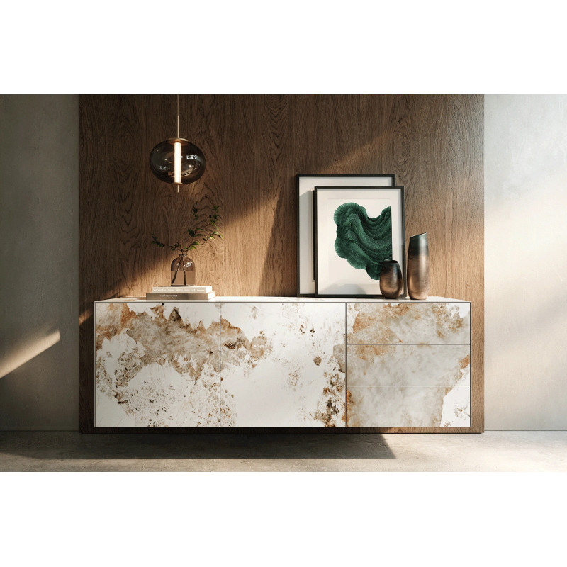 LITHOS  prémium kerámia fali komód - 180cm