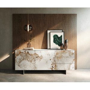LITHOS  prémium kerámia  komód - 180cm