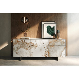 LITHOS  prémium kerámia  komód - 180cm bútor