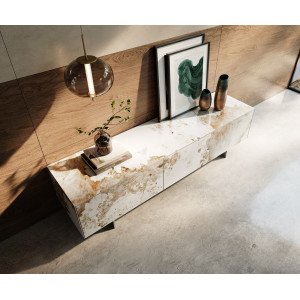 LITHOS  prémium kerámia TV-szekrény - 180/220cm