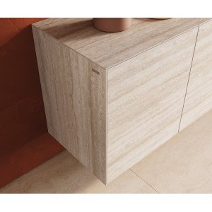 TRAVENO  prémium kerámia fali komód - 150cm