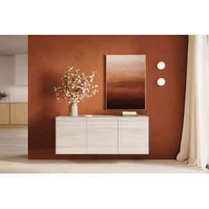 TRAVENO  prémium kerámia fali komód - 150cm bútor