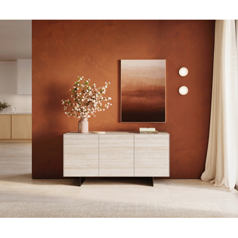 TRAVENO  prémium kerámia  komód - 150cm