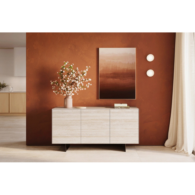 TRAVENO  prémium kerámia  komód - 150cm