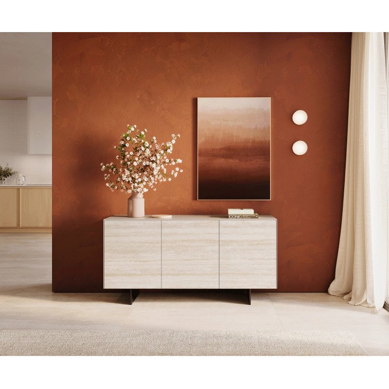 TRAVENO  prémium kerámia  komód - 150cm