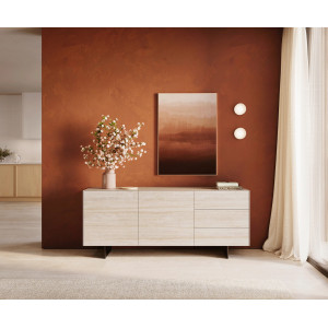 TRAVENO prémium kerámia komód - 180cm