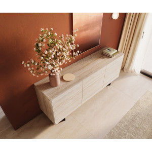 TRAVENO prémium kerámia komód - 180cm