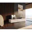 TRAVENO  prémium kerámia fali TV-szekrény - 150/200cm