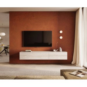 TRAVENO  prémium kerámia fali TV-szekrény - 220cm bútor