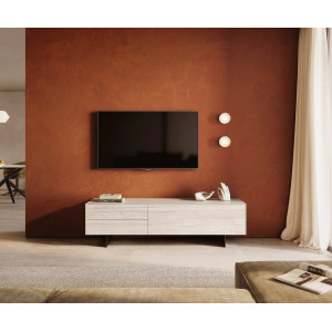 TRAVENO  prémium kerámia TV-szekrény - 180/220cm