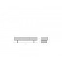 LOVECRAFT-II prémium akác TV-szekrény - 145/175/200cm