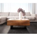 LOVECRAFT-II prémium akác dohányzóasztal -  80cm