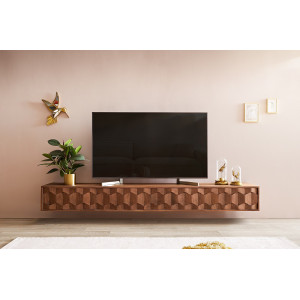 FEVON prémium akác fali  TV-szekrény -200/220cm bútor