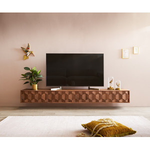 FEVON prémium akác fali  TV-szekrény -200/220cm