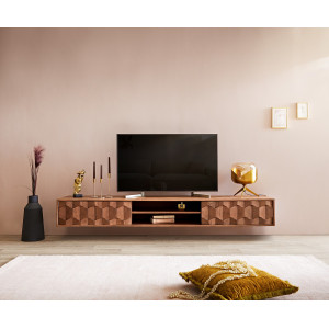 FEVON prémium akác fali  TV-szekrény -200/240cm