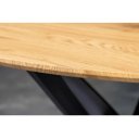 HELIX kerek tölgy étkezőasztal - 120cm