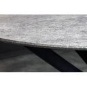 HELIX modern kerek étkezőasztal - 120cm - beton