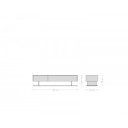 NATIVO prémium kerámia TV-szekrény - 150/200cm