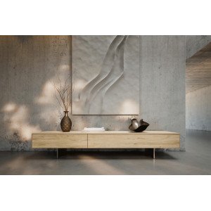 NATIVO prémium kerámia TV-szekrény - 150/200cm bútor