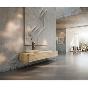 NATIVO prémium kerámia fali TV-szekrény - 150/200cm