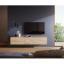 NATIVO prémium kerámia fali TV-szekrény - 180/220cm