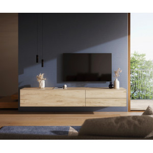 NATIVO prémium kerámia fali TV-szekrény - 180/220cm