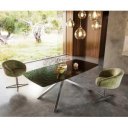 LUNARO prémium üveg  étkezőasztal - 200cm