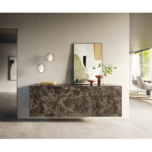 PALAZZO prémium kerámia fali komód - 180cm