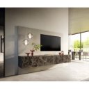 PALAZZO prémium kerámia fali TV-szekrény - 180/220cm