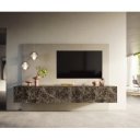 PALAZZO prémium kerámia fali TV-szekrény - 180/220cm