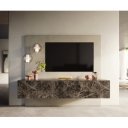 PALAZZO prémium kerámia fali TV-szekrény - 180/220cm