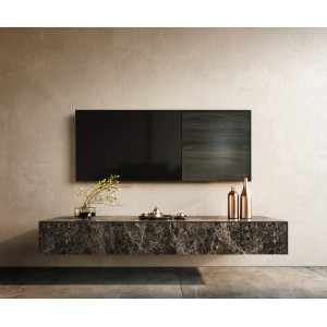 PALAZZO prémium kerámia fali TV-szekrény - 150/200cm