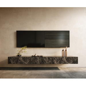 PALAZZO prémium kerámia fali TV-szekrény - 150/200cm