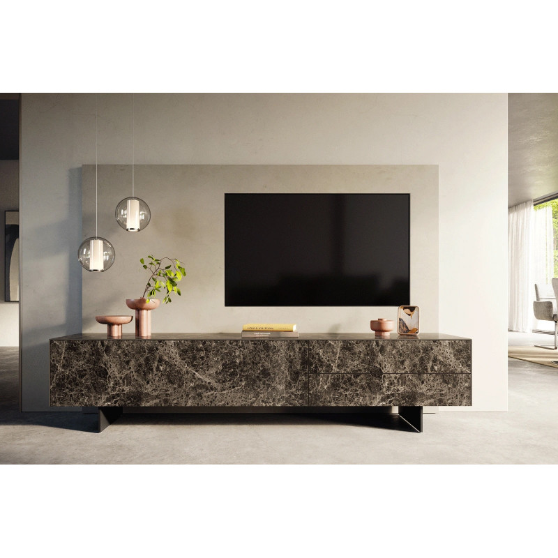 PALAZZO prémium kerámia TV-szekrény - 220cm